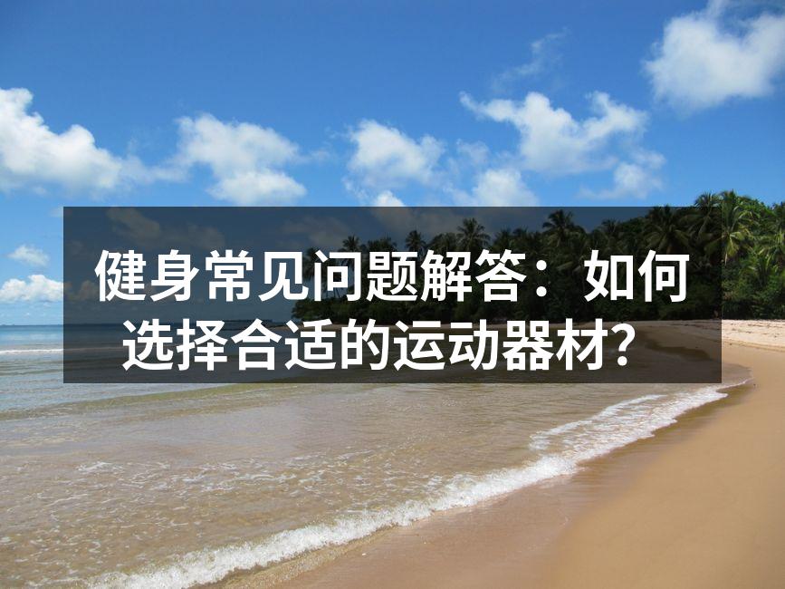 专业健身器材展示